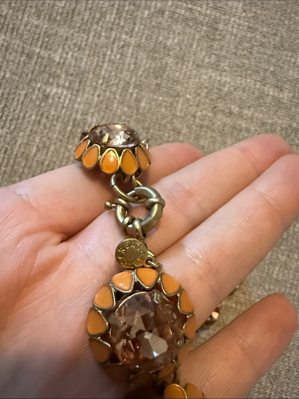 J. Crew Cupcake Necklace